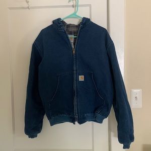 Carhartt denim lined jacket